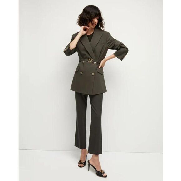 Veronica Beard Hutchinson Green Blazer Dickey Jacket - Picture 3 of 12